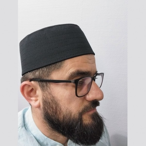 Delikli Kalıp Takke - Siyah