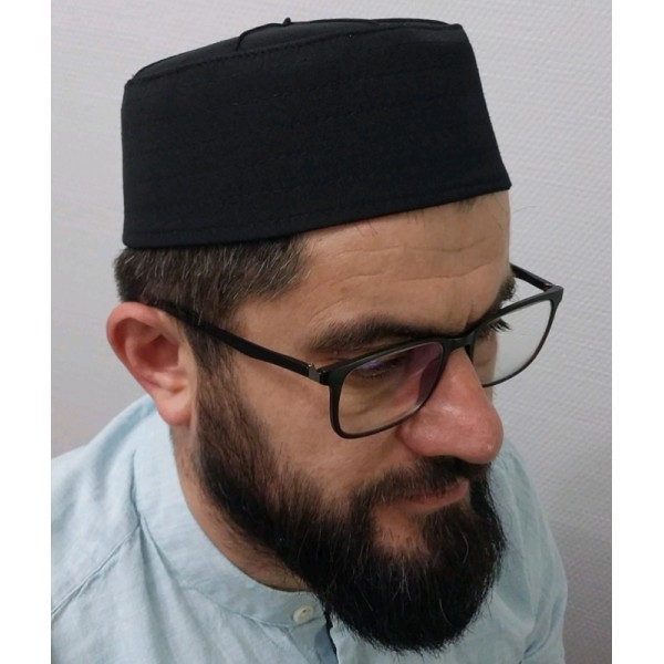Kubbeli Kalıp Takke - Siyah