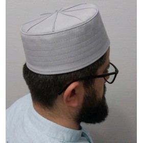 Kubbeli Kalıp Takke - Gri