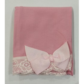 Çocuk Bone Başörtüsü - Toz Pembe